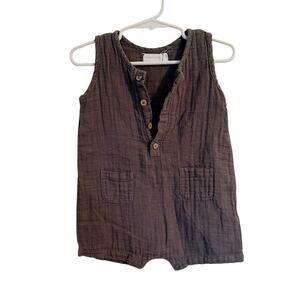 Jamie Kay Noel Cotton Muslin Jumpsuit Romper